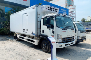 Xe tải isuzu cần thơ - Hotline 0767 888 988 ,xe tải isuzu 6,5 tấn thùng đông lạnh 2021