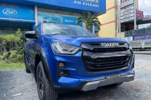 Bán tải 2 cầu Isuzu Dmax Type Z màu xanh